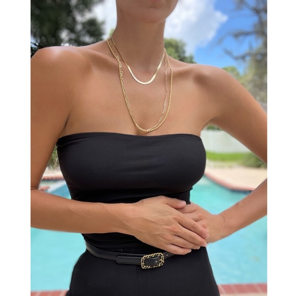 Pretty Bird 14k Rope Twist Gold Necklace - Picture 2 of 5